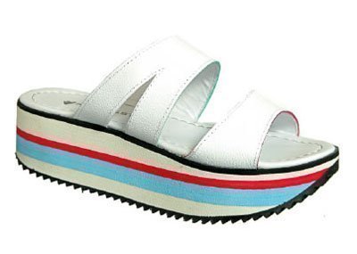 Sandalias blancas con plataforma de Kevingston